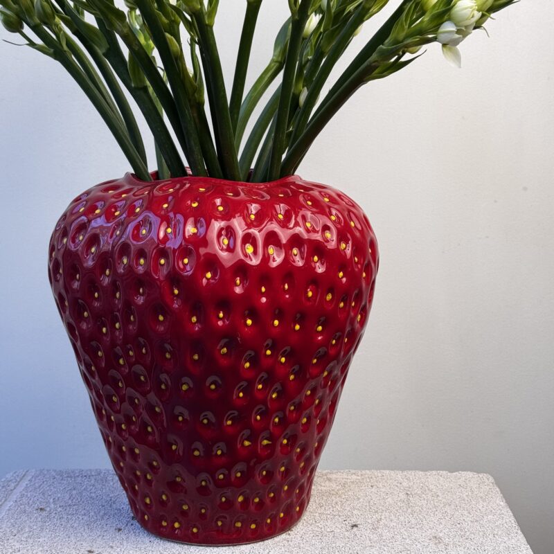 Ваза керамічна Strawberry - Зображення 4