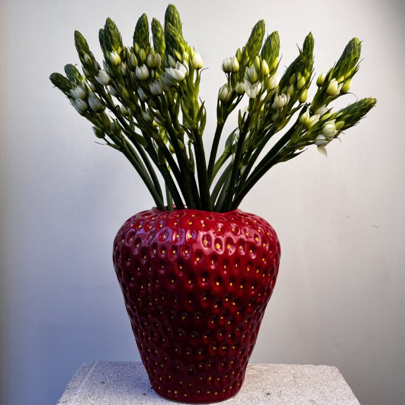 Ваза керамічна Strawberry - Зображення 5