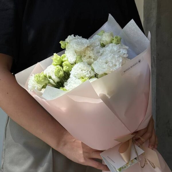 Монобукет з еустоми